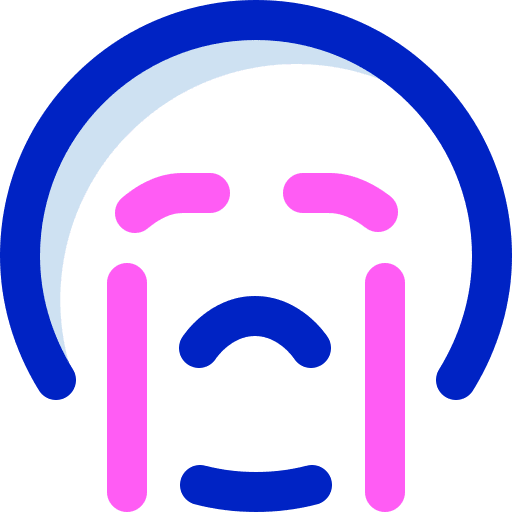 Crying smileys emoticon emojis icon