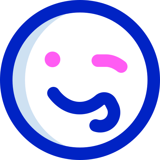 Winking smileys emoticon emojis icon
