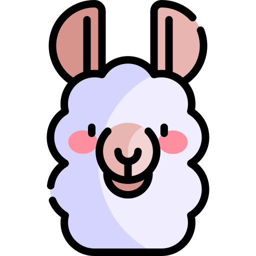 Llama peru zoo animal kingdom icon