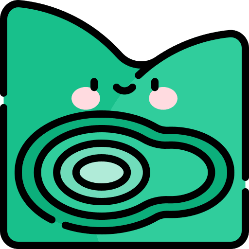 Moray inca nature peru icon