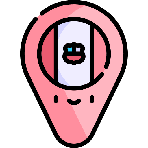 Peru peru nation maps and location icon