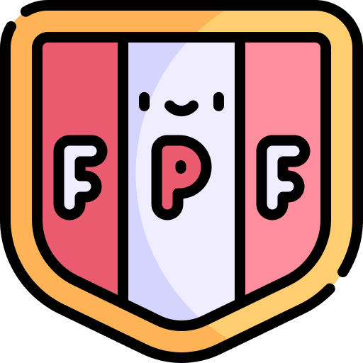 Peruvian football federation sports and competition shield badge icon