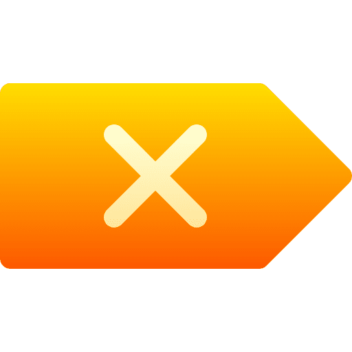 Backspace previous ui cross symbol icon