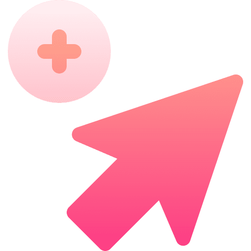 Click click mouse point icon