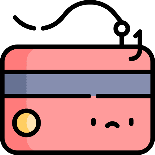 Phishing money steal internet security icon