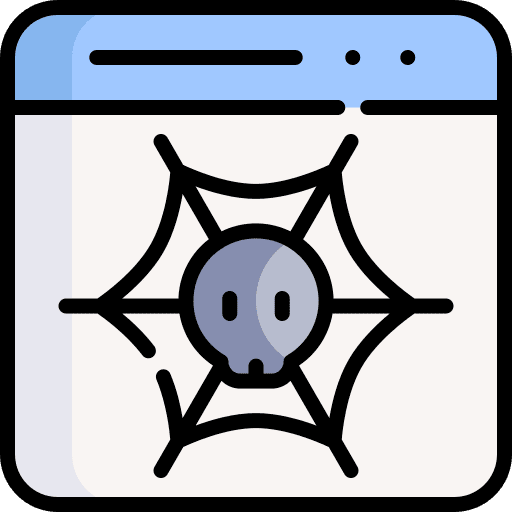 Dark web dark web net seo and web icon