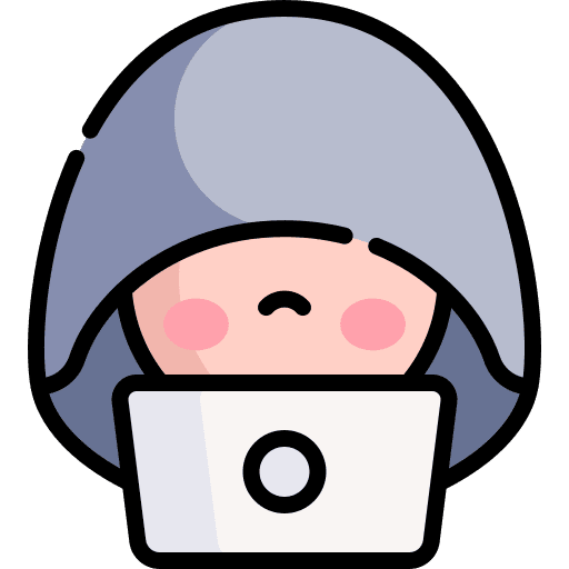 Hacker security hoodie people icon