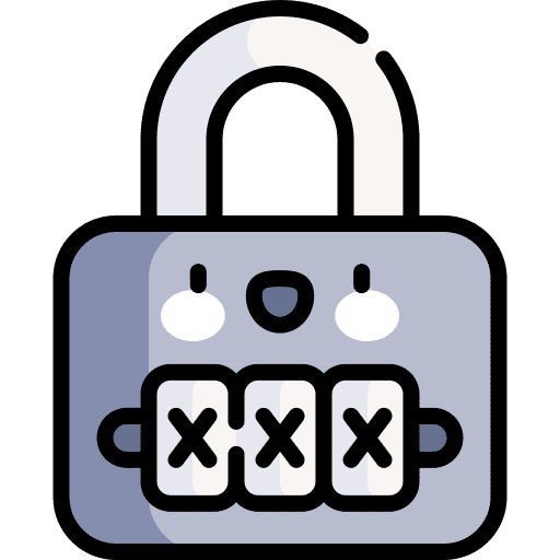 Locked password lock restricted icon