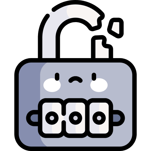 Unlocked locked unlocked padlock icon