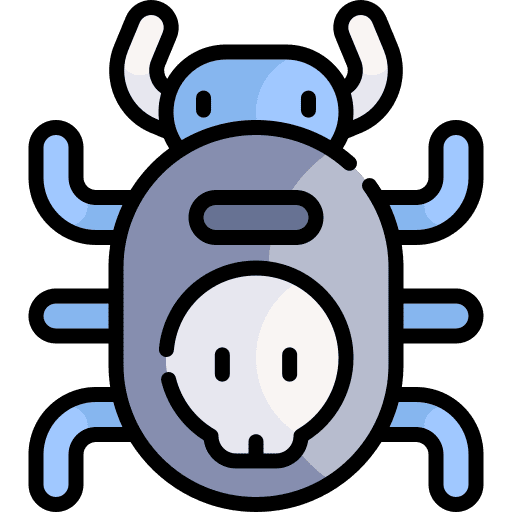 Bug bug security insect icon