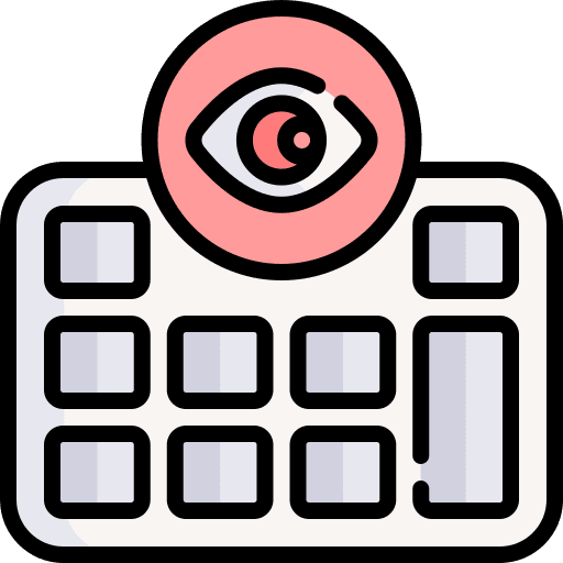 Keylogger keylogger keyboard hacker icon