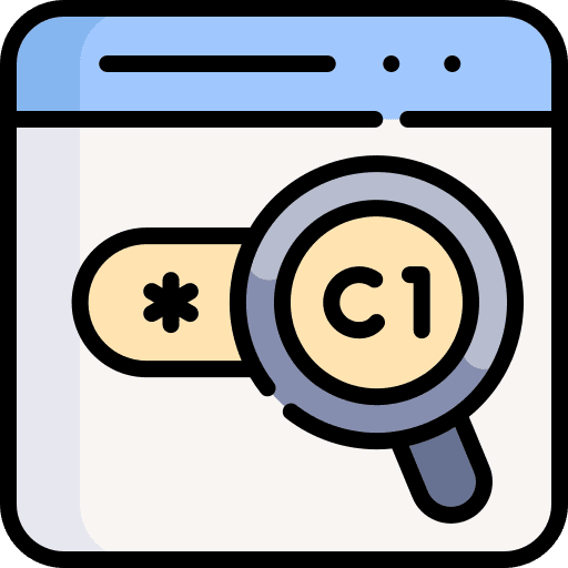 Password login online hacker icon