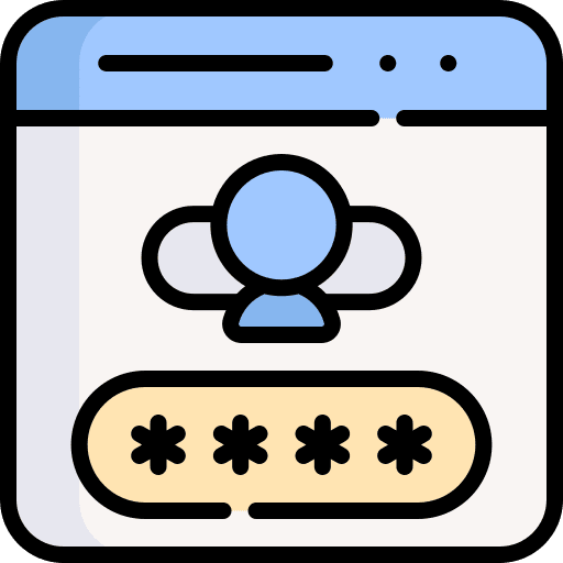 User web page seo user icon