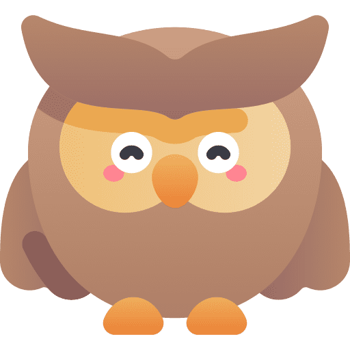 Owl hunter owl bird icon