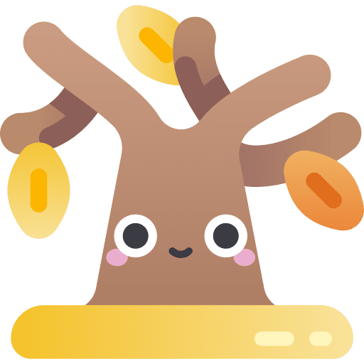 Dry tree tree autumn tree leaf icon