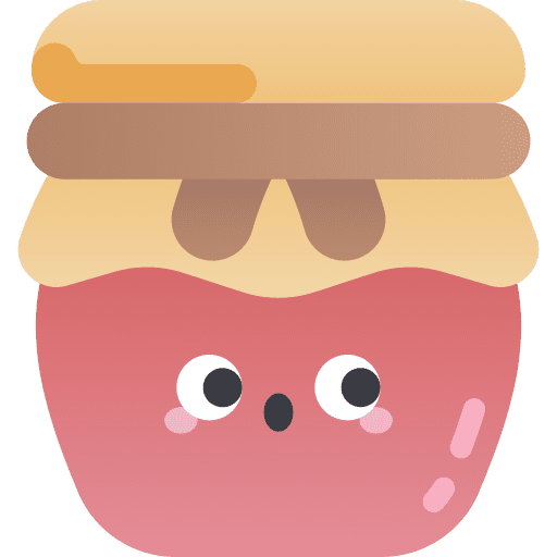 Jam strawberry jam food and restaurant jar icon