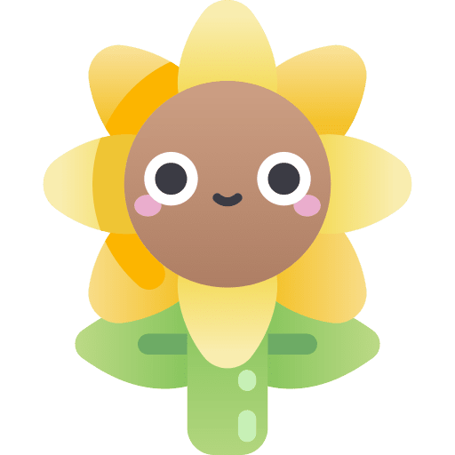 Sunflower fall petals autumn icon
