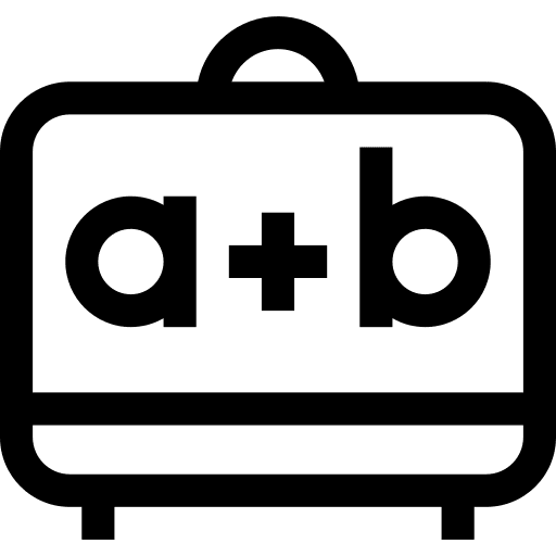 Board board sum mathematics icon