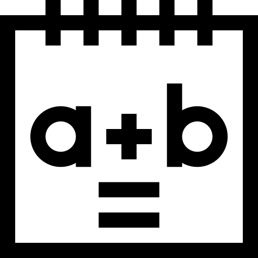 Notepad notepad equation notebook icon