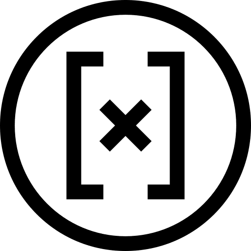 Parentheses maths mathematics shapes and symbols icon