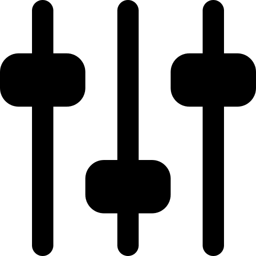 Controls regulator ui interface icon