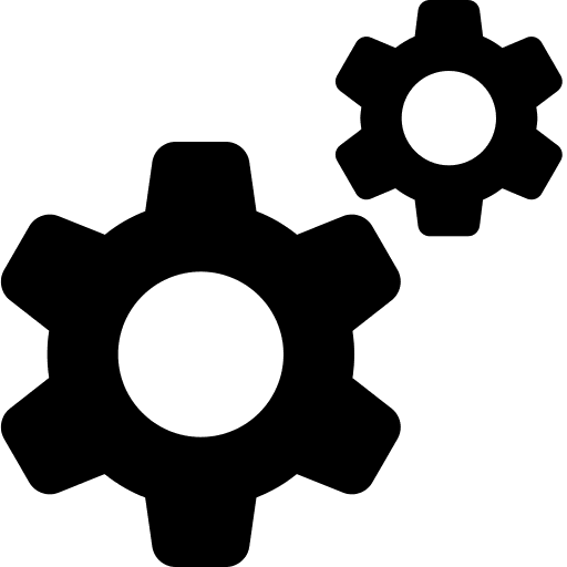 Gears execute configuration ui icon