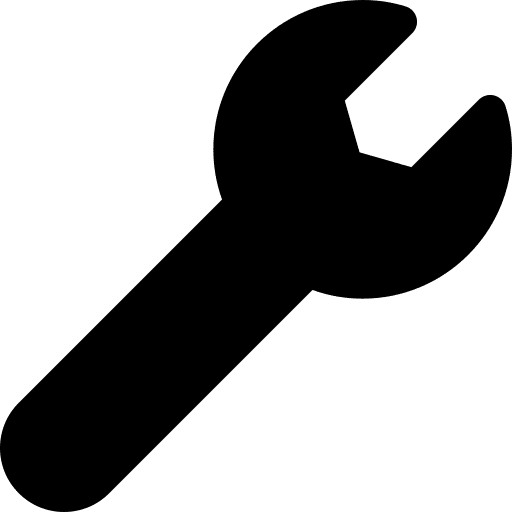 Wrench construction and tools improvement tools and utensils icon