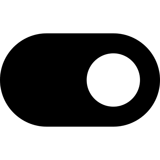 Toggle interface button multimedia option icon