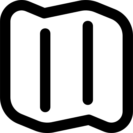 Map position geography map icon