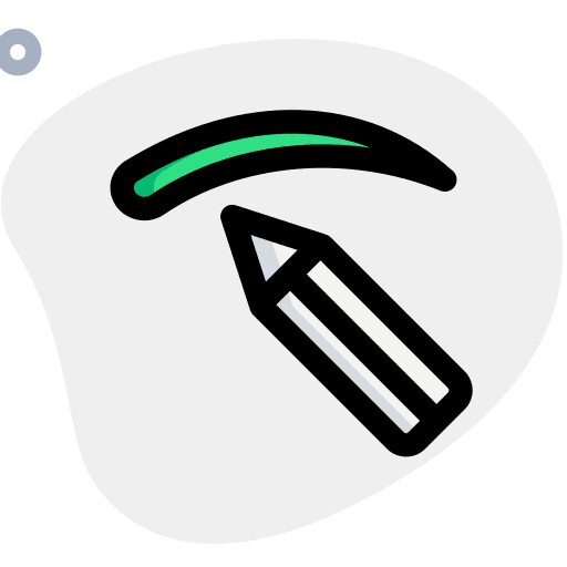 Eyeliner beauty beauty salon eyebrow icon