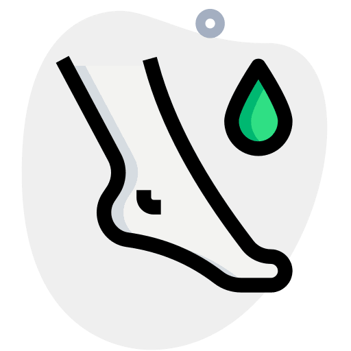 Lotion legs treatment spa icon