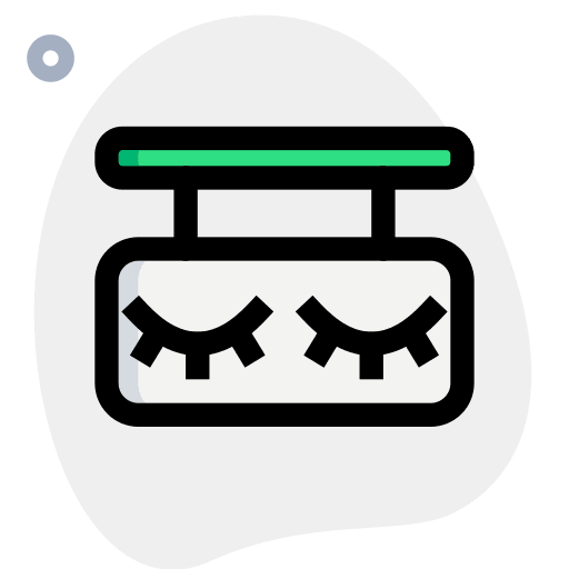 Sign post eye makeup sign post makeup icon