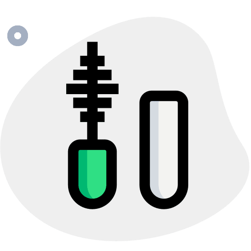 Eye mascara mascara makeup eye mascara cosmetics icon