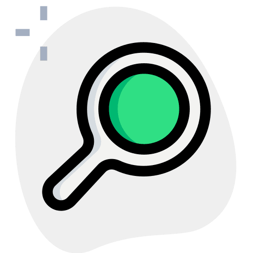 Hand mirror reflection hand mirror beauty icon