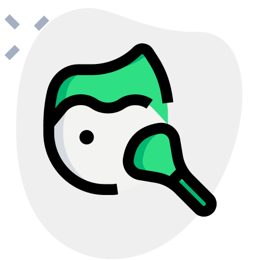 Man eye makeup brush makeup icon