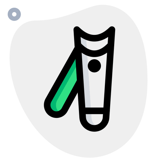 Nail clipper clean nail clipper grooming icon