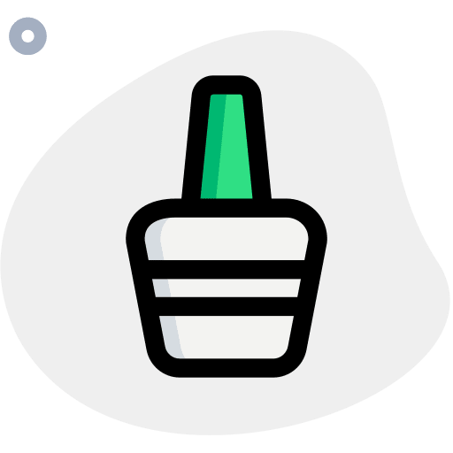 Nail polish grooming beauty salon treatment icon