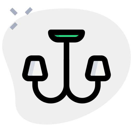 Chandelier electronics chandelier illumination icon