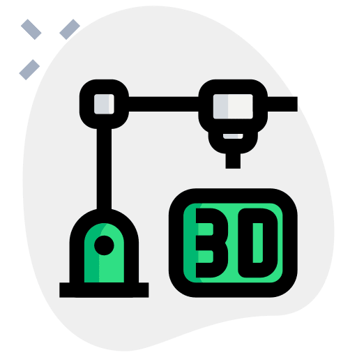 3d printing production 3d printer 3d printing icon