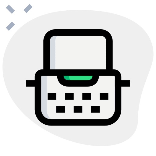 Typewriter typewriter entertainment miscellaneous icon