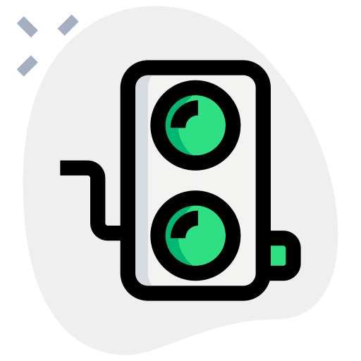 Video camera electronics retro tool icon