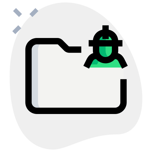 Folder folder file worker icon