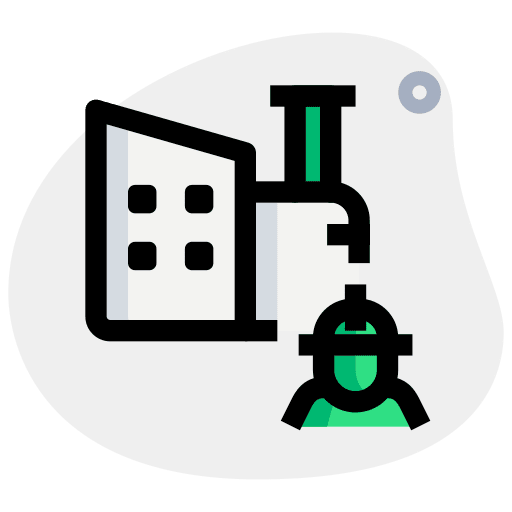 Worker company industry worker icon