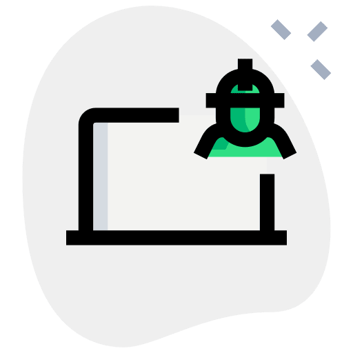 Worker technology electronics worker icon