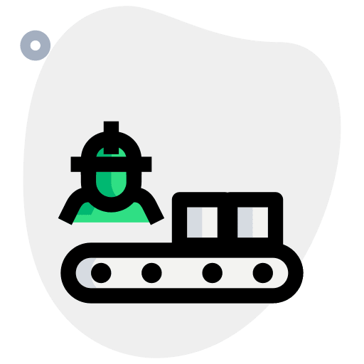 Belt conveyor belt assembly global icon