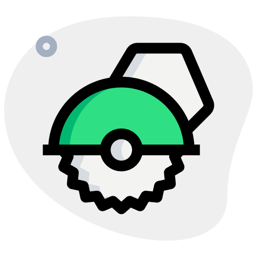 Circular saw carpentry construction construction and tools icon