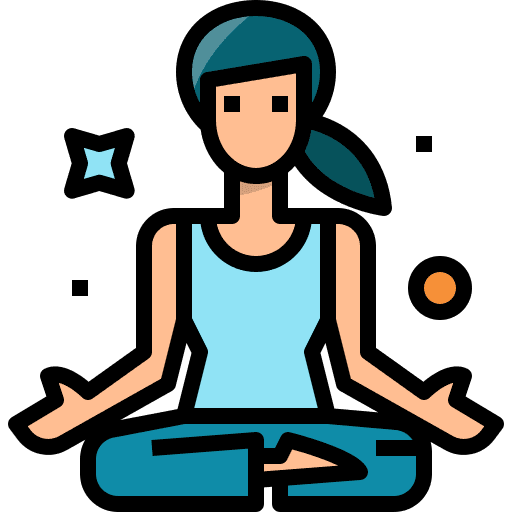 Yoga yoga sports and competition exercise icon