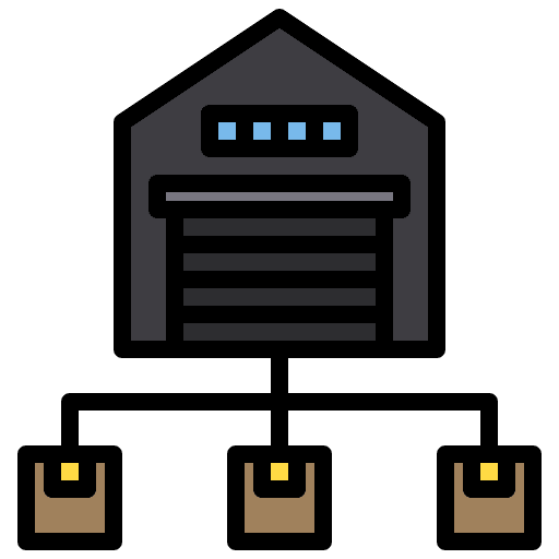 Order delivery box box order icon