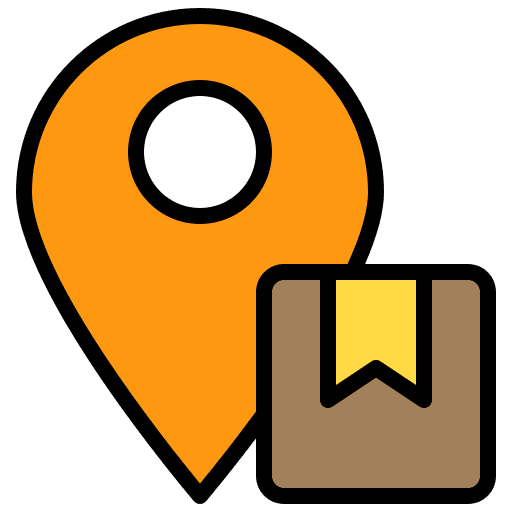 Pin maps and location map locator pin icon