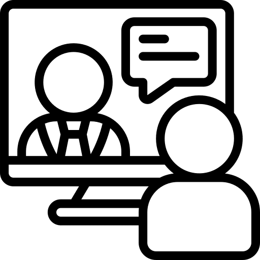 Video call call conference conversation icon